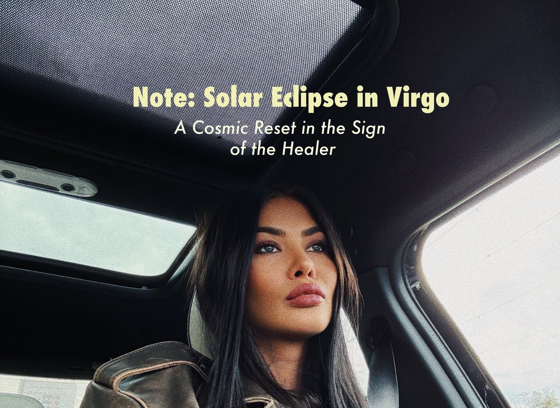 Note: Solar Eclipse in Virgo – A Cosmic Reset in the Sign of the Healer